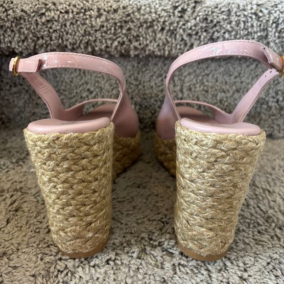 Stuart weitzman island espadrille wedges sz7.5 - Picture 5 of 8
